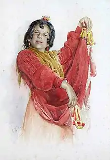 A Female Dancer