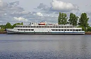 Korolenko as hotelship at Vyborg