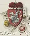 Image 108Coat of arms of the Grand Chancellors of the Grand Duchy of Lithuania (from Grand Duchy of Lithuania)
