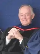 Photo of W. Rolfe Kerr at the April 2008 BYU Commencement