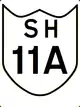 State Highway 11A shield}}