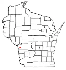 Location of Barre, Wisconsin