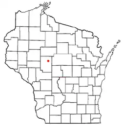 Location of Beaver, Wisconsin