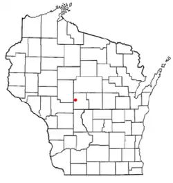 Location of the Town of Cary, Wisconsin