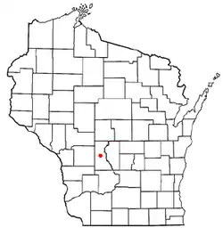 Location of Clearfield, Wisconsin