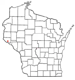 Location of Hartland, Wisconsin