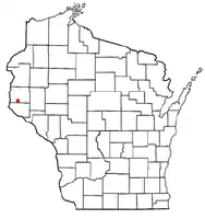 Location of Kinnickinnic, Wisconsin