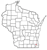 Location of the Town of Norway, Wisconsin