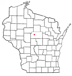 Location of Wien, Wisconsin