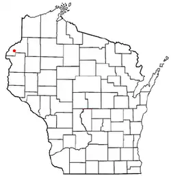 Location of Wood River, Wisconsin