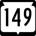 State Trunk Highway 149 marker