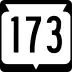 State Trunk Highway 173 marker