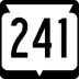 State Trunk Highway 241 marker