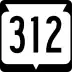 State Trunk Highway 312 marker