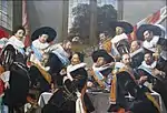 Banquet of the officers of the Calivermen Civic Guard, Haarlem – Frans Hals