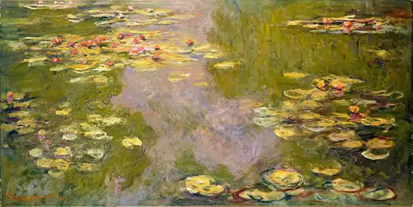 Water Lilies, 1919, Metropolitan Museum of Art, New York City