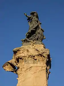 Monument to Siege of Zaragoza by Agustí Querol Subirats (1908)