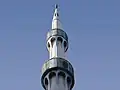 Close-up of a minaret