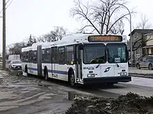 Image 168Winnipeg Transit New Flyer D60LF on Route 77 (from Articulated bus)