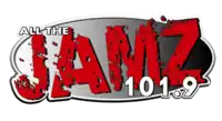 WRBP logo, during the "Jamz 101.9" era.