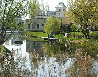 View from Brda river opposite bank