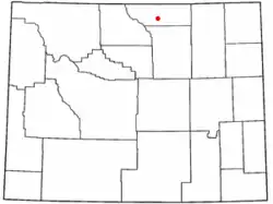 Location of Big Horn, Wyoming