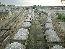 Image 63Bulk cargo of minerals on a train (from Rail transport)