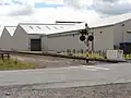 The Juken Nissho mill neighbouring the Waingawa railway station and private rail siding.