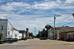 Buildings along E. Bryant Street