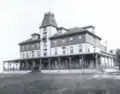 The island's Waldo Hotel, which burned down in 1893