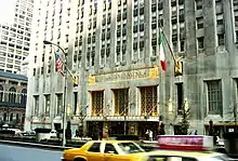 The entrance to the Waldorf Astoria New York, Conrad's "greatest of them all"