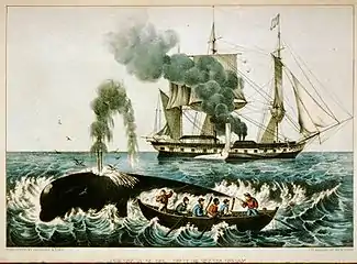 Image 57Whaling (from History of Massachusetts)