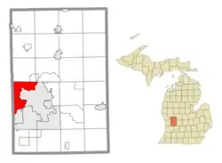 Location within Kent County