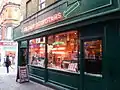 Soho's Original Book Shop on the corner with Brewer Street.