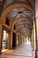 Portico of the Bank of Italy Palace