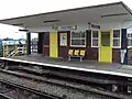 A platform waiting room.