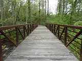 Bridge connecting Waller Park with Grimes Bridge Road Extension