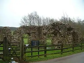 Image 80Walls Castle, Ravenglass: the possible site of the Arthurian Lyons Garde or St Patrick's birthplace (from History of Cumbria)