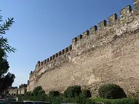 Image 45Part of the Byzantine Walls of Thessaloniki (from History of Greece)