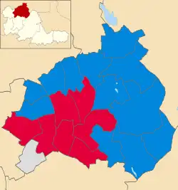 2018 results map