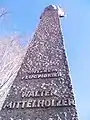 Mittelholzer memorial at Zürich Airport