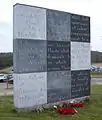 Walter Tull memorial at the Sixfields Stadium, Northampton