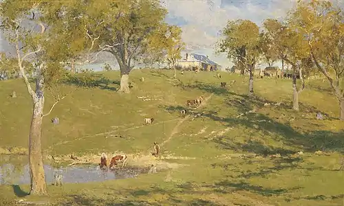 Tranquil Winter, 1895, National Gallery of Victoria