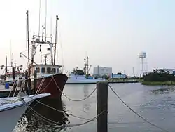 Entrance to Wanchese Harbor