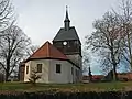 Village church of old Wandlitz