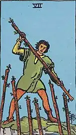 Seven of Wands