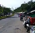 Morning market at Wang Prachan, just before the border crossing into Malaysia.