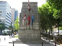 Hamilton Cenotaph in Gore Park