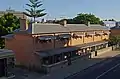 One of the three rows that make up Warders Cottages in Fremantle. Built between 1852 and 1858 for the wardens of Fremantle prison.