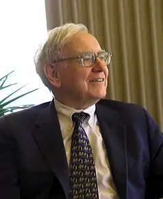 Warren Buffett, chairman and CEO of Berkshire Hathaway